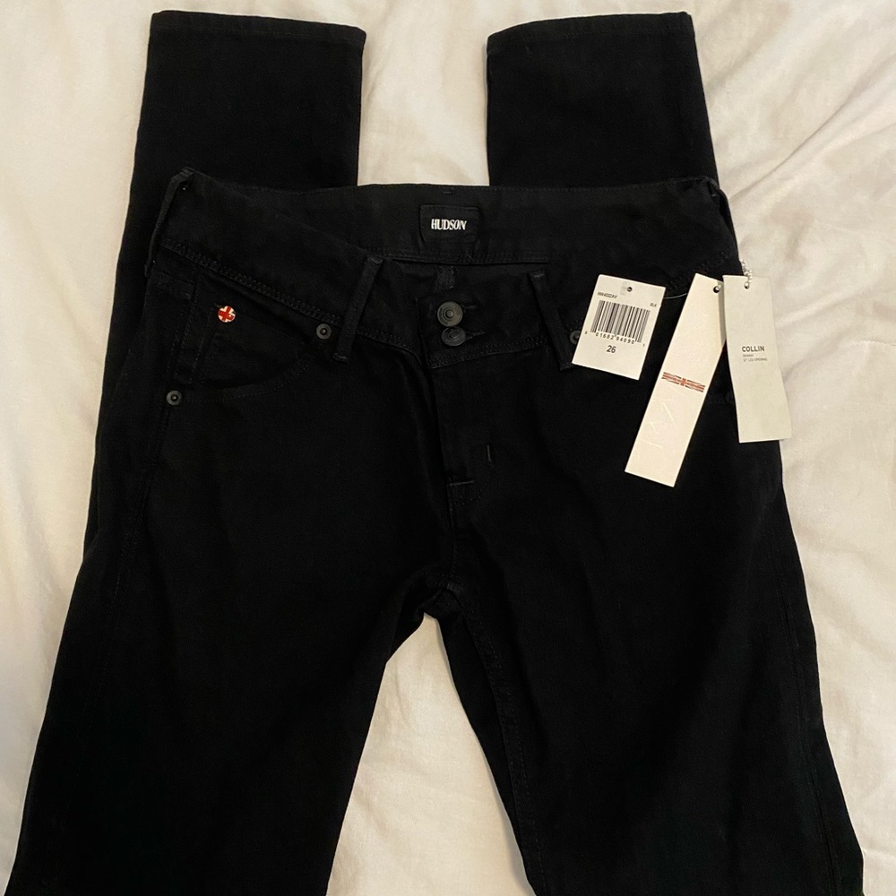 Hudson Jeans - Collin Skinny 12” leg opening NWT